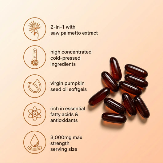 Pumpkin Seed Oil Softgels - Nuvera Labs®