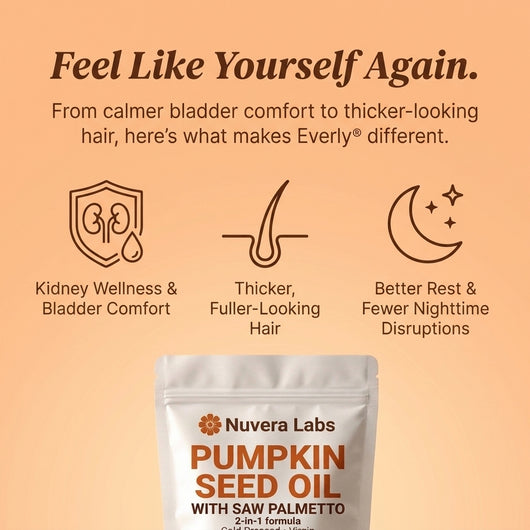 Pumpkin Seed Oil Softgels - Nuvera Labs®