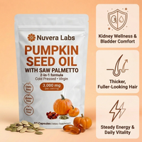 Pumpkin Seed Oil Softgels - Nuvera Labs®